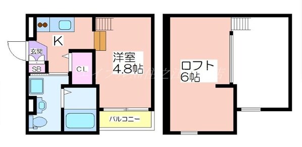 REVE住之江の物件間取画像